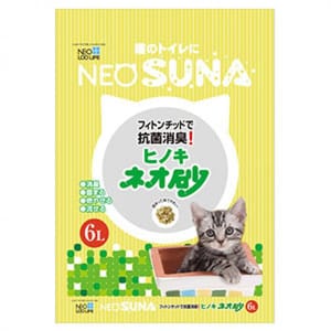 日本NEO 日本NEO SUNA檜木砂 6L 6L  正面圖