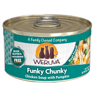 WeRuVa WeRuVa 貓罐頭 主食罐 無骨及去皮雞胸肉、南瓜 Funky Chunky 85g 85g  正面圖