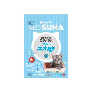 日本NEO 日本NEO SUNA變色 紙貓砂 6L 6L  正面圖