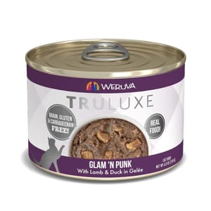 WeRuVa WeRuVa 貓罐頭 主食罐 尊貴系列 羊肉、無骨及去皮鴨胸肉吞拿魚 Glam'N Punk 170g 170g 正面圖