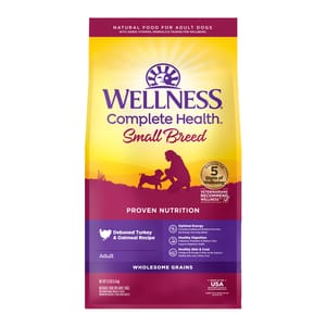 WELLNESS WELLNESS 狗糧 Complete Health 小型成犬 火雞燕麥配方 Small Breed Adult Deboned Turkey 12lb 12lb  正面圖