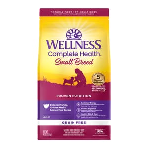 WELLNESS WELLNESS 狗糧 Complete Health 無穀物 GRAIN FREE 小型成犬配方 11lb 11lb  正面圖