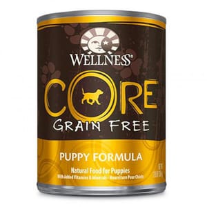WELLNESS WELLNESS CORE 狗罐頭 無穀物幼犬配方 12.5oz 5oz 正面圖