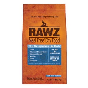 RAWZ RAWZ 狗糧 全犬三文魚+脫水雞肉及白肉魚配方 3.5lb 5lb  正面圖