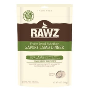 RAWZ RAWZ 全犬凍乾糧 羊肉餐 LAMB DINNER 14oz 14oz 正面圖