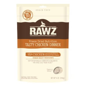 RAWZ RAWZ 全犬凍乾糧 雞肉餐 CHICKEN DINNER 14oz 14oz 正面圖