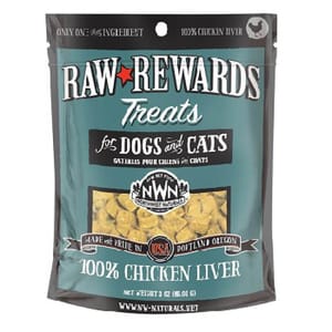 Northwest Northwest Naturals 凍乾小食 雞肝 3oz 85g 3oz 貓犬用 正面圖