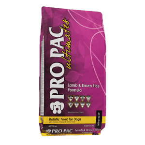 PRO PRO PAC Ultimates 狗糧 全天然系列 成犬配方 羊肉及糙米 5.5lb 2.5kg 5lb  正面圖
