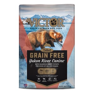 Victor Victor 無穀物全狗糧 防敏三文魚配方 15lb 15lb 正面圖