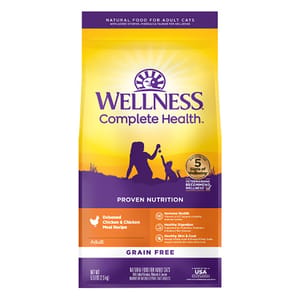 WELLNESS WELLNESS 貓糧 Complete Health 無穀物成貓雞肉配方 11lb 8oz 11lb  正面圖