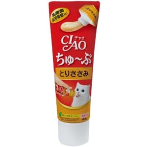 CIAO CIAO 貓零食 日本貓用營養膏 乳酸菌營養膏 雞肉味 80g 80g 貓用 正面圖