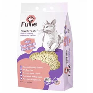 Furrie芙莉爾 Furrie芙莉爾 幼條狀天然粟米 豆腐貓砂 雲呢拿味 24L 24L 正面圖