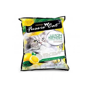 Fussie Fussie Cat高竇貓 礦物貓砂 檸檬味 10L 10L  正面圖