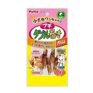 日本Petio 日本Petio 狗零食 潔齒雞胸肉及雞肝牛肉卷 7條裝  犬用 正面圖