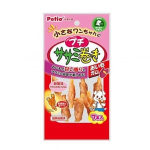日本Petio 日本Petio 狗零食 潔齒雞胸肉紅薯卷 7條裝 犬用 正面圖