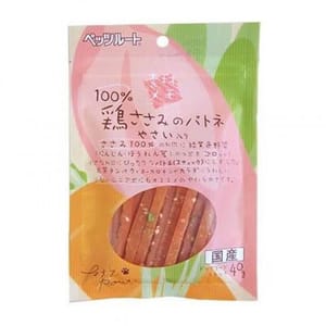 日本Petz 日本Petz Route 100%野菜雞肉條 40g 40g 犬用 正面圖