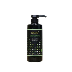 MUJO+犬貓專用茉莉精油洗毛精(1:5稀釋使用) MUJO+犬貓專用茉莉精油洗毛精   正面圖