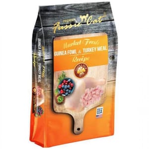 Fussie Fussie Cat 貓糧 Market Fresh 純天然貓糧 珍珠雞及火雞配方 10lb 10lb  正面圖