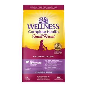 WELLNESS WELLNESS 狗糧 Complete Health GRAINED 小型老犬配方 火雞及豌豆 4lb 4lb  正面圖