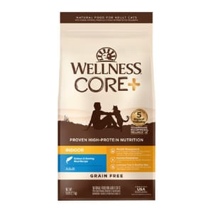 WELLNESS WELLNESS CORE 貓糧 無穀物 室內貓 海洋魚配方 11lb 11lb  正面圖
