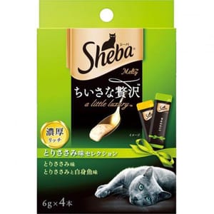 日本Sheba 日本Sheba 豪華滋味能量小食 雞肉及白身魚 4本入 正面圖
