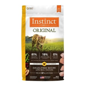 Instinct Instinct 貓糧 本能 貓糧 無穀物雞肉配方 11lb 11lb  正面圖
