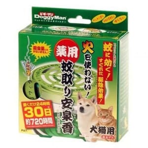 DoggyMan DoggyMan 日本狗用品 藥用驅蚊り安泉香 1個裝 貓犬用 正面圖