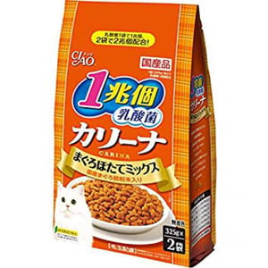 CIAO CIAO 貓糧 日本1兆個乳酸菌 鰹魚味 325g 2本入 325g  正面圖