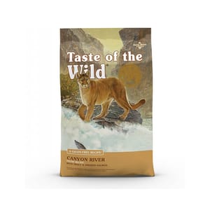 Taste Taste of the Wild 無穀物鱒魚+煙燻三文魚配方 6.6kg 6kg  正面圖
