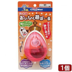 日本CattyMan 日本CattyMan 不倒翁漏食益智 貓咪玩具   正面圖