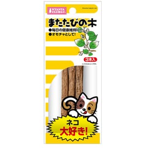 日本MARUKAN 日本MARUKAN 減壓木天蓼棒 3本入 正面圖