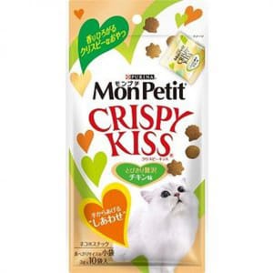 日本MonPetit 日本MonPetit Crispy Kiss 貓零食 貓脆餅 高級雞肉味 30g 30g 正面圖