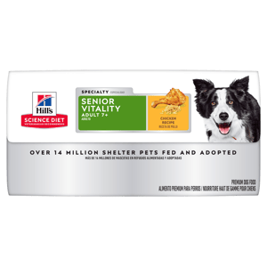Hills 狗糧 高齡成犬7+系列 Youthful Vitality 年輕活力 標準粒 21.5lb (10774) (新舊包裝隨機發貨) 特寫圖