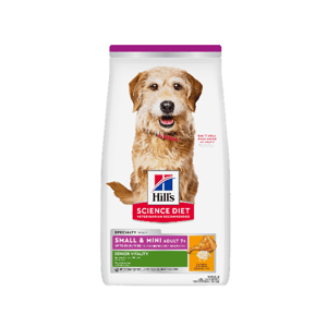 Hills Hills 狗糧 小型高齡犬 7+ 年輕活力 Adult Small & Mini Youthful Vitality 12.5lb 5lb 正面圖