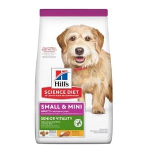 Hills Hills 狗糧 小型高齡犬 7+ 年輕活力 Adult Small & Mini Youthful Vitality 3.5lb 5lb  正面圖