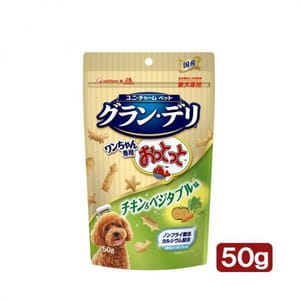日本Gran 日本Gran Deli 狗仔專用餅乾 雞肉&蔬菜味 50g 50g  正面圖