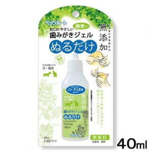 日本Petz 日本Petz Route 無添加潔齒啫喱 40ml 40ml 貓犬用 正面圖