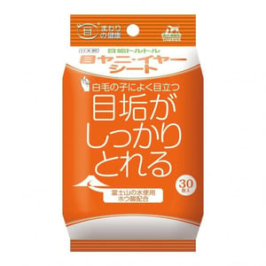 日本TAURUS 日本TAURUS 潔眼去淚痕清潔濕紙巾 30枚 貓犬用 正面圖