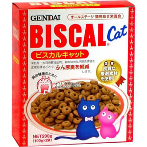 日本GENDAI現代製薬 日本GENDAI現代製薬 貓脆餅 腸道健康減尿臭配方 200g 200g 正面圖