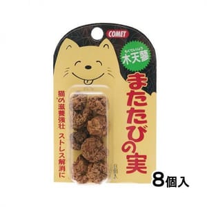 日本COMET 日本COMET 貓咪薄荷木天蓼果實 8顆   正面圖