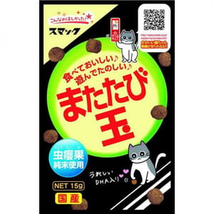 日本SMACKスマック 日本SMACKスマック 貓咪減壓虫果零食粒 15g 15g 正面圖