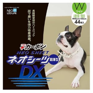 NEO NEO LOO LiFE 寵物尿墊 狗尿墊 狗尿片 高分子超厚型活性炭尿片 加闊裝 45cm x 60cm 44件   正面圖