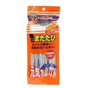 日本CattyMan 日本CattyMan 木天蓼無添加減壓粉末 10包入 10包 正面圖