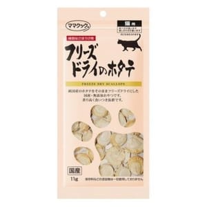 日本但馬高原 日本但馬高原 貓狗小食 乾燥扇貝 11g 11g 正面圖