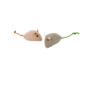 HelloDOG HelloDOG 貓玩具 貓咪至愛 毛絨小老鼠 一隻 正面圖