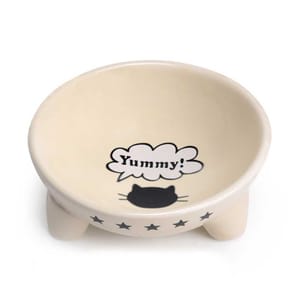 陶瓷寵物碗 陶瓷寵物碗 Yummy 正面圖