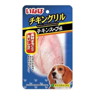 CIAO CIAO 狗零食 日本狗狗烤雞柳 雞肉雞湯味 1枚入   正面圖