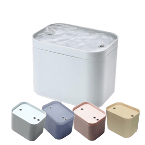 寵物智能電動活氧噴泉長方盒飲水器 寵物智能電動活氧噴泉長方盒飲水器 正面圖