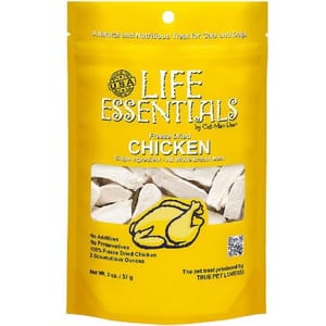 Cat-Man-Doo Cat-Man-Doo Life Essentials 雞肉粒 2oz 2oz 正面圖