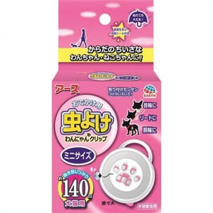 日本Earth 日本Earth 寵物散步必備 天然驅蟲夾 140日 貓犬用 正面圖